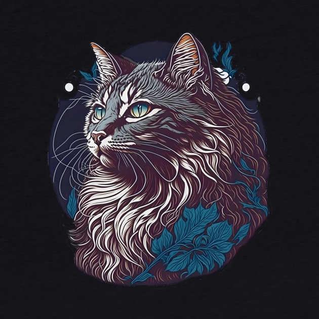 Cat Breed - Turkish Angora Cat by ImaginativeInkPOD